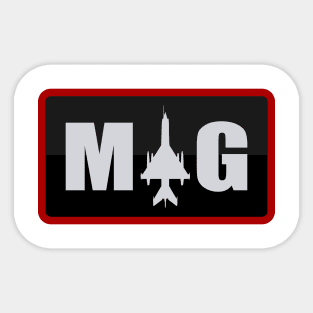 Mig-21 Fishbed Patch Sticker